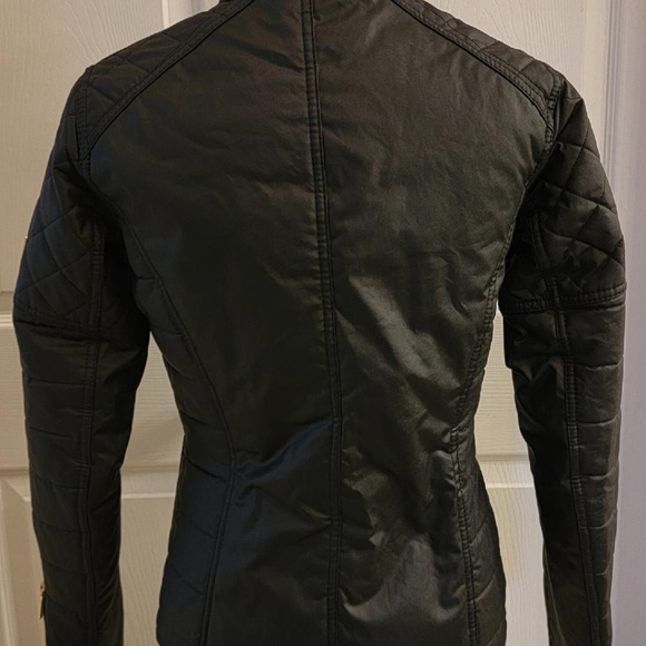 Ladie's Barbour Axle Waxed Motorcycle Jacket size US 4 / UK 8 NWT - Picture 4 of 6